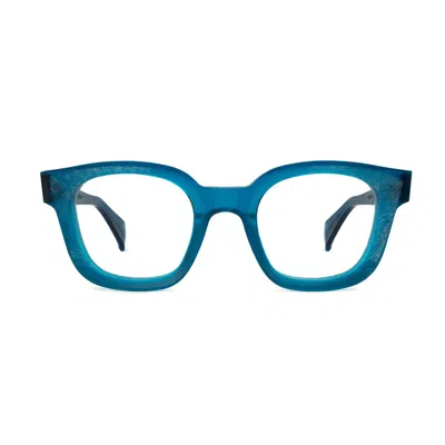Dandy's Menelao Rough Eyeglasses In Blue