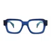 Dandy's Skinner Rough Eyeglasses In Blue