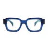 Dandy's Skinner Rough Eyeglasses In Blue