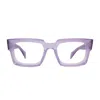 Dandy's Troy Rough Eyeglasses In Purple