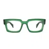 Dandy's Bel Tenebroso Rough Eyeglasses In Green