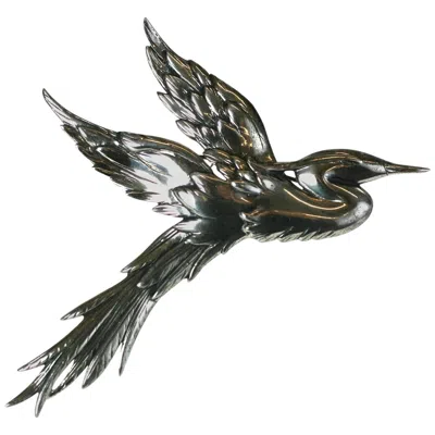 Pre-owned Danecraft Massive  Sterling Egret Suite In Black