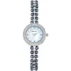 Danecraft Mother-of-pearl Quartz Bracelet Watch, 25mm In Silver
