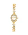 Danecraft Women's 18k Fine Gold Plated Analog Watch In Gold