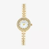 Danecraft Womens Gold Tone Bracelet Watch Dc09388g-42-e28 In Gold