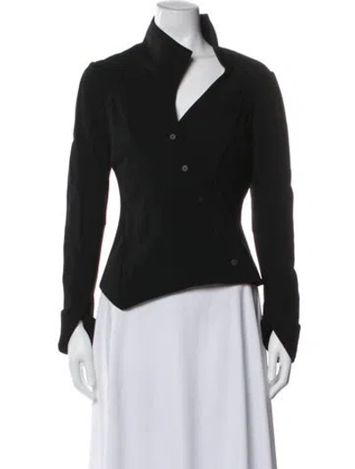 Pre-owned Danes Blazer In Black