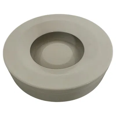 Pre-owned Danese Milano Barbados Ashtray By Angelo Mangiarotti For Danese In Gray
