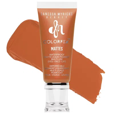 Danessa Myricks Beauty Colorfix - Multi-use Eye, Cheek & Lip Waterproof Liquid Pigment Carrot Cake 0.34 oz / 10 ml In Brown