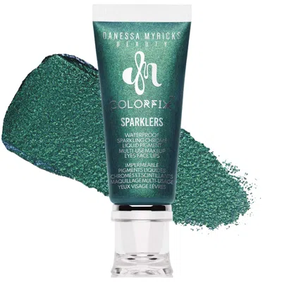 Danessa Myricks Beauty Colorfix - Multi-use Eye, Cheek & Lip Waterproof Liquid Pigment Evergreen 0.34 oz / 10 ml In Green