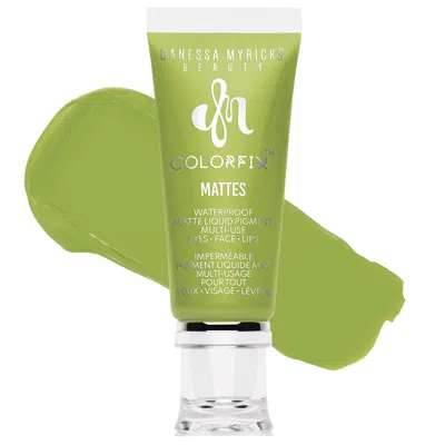 Danessa Myricks Beauty Colorfix - Multi-use Eye, Cheek & Lip Waterproof Liquid Pigment Matcha 0.34 oz / 10 ml