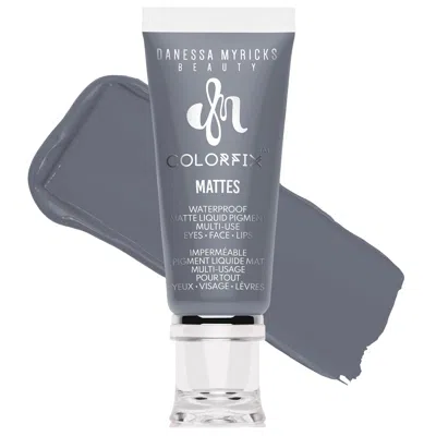 Danessa Myricks Beauty Colorfix - Multi-use Eye, Cheek & Lip Waterproof Liquid Pigment Quiet Storm 0.34 oz / 10 ml In Gray