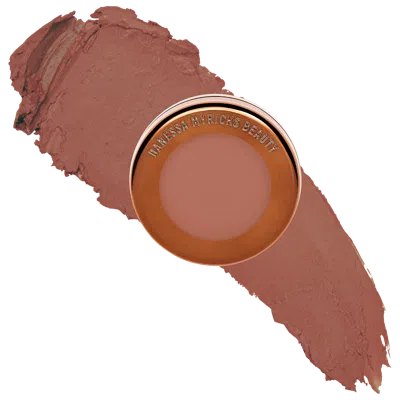 Danessa Myricks Beauty Yummy Skin Blurring Balm Powder Flushed - Matte Color For Cheek & Lip Spiced Latte 0.21 oz / 6 G
