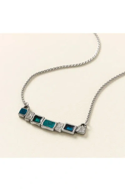 Danforth Pewter Stepping Stone Necklace