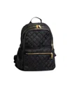 Dani & Em Women's Tammy Quilted Backpack In Black