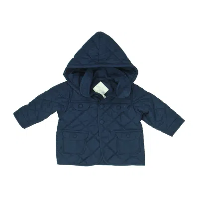 Pre-owned Dani - England Kids' Boys Navy Winter Coat In Blue