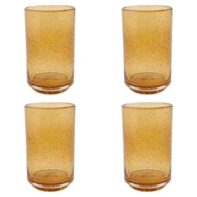 Danica Brands Bubbled Tumbler In Orange