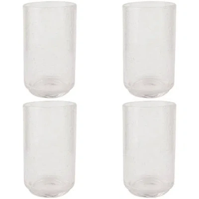 Danica Brands Bubbled Tumbler In Transparent
