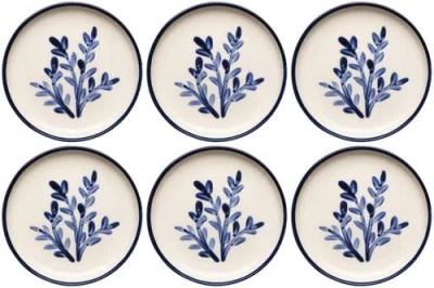 Danica Brands Floren Hand-painted Turkish Appetizer Plate In Multi