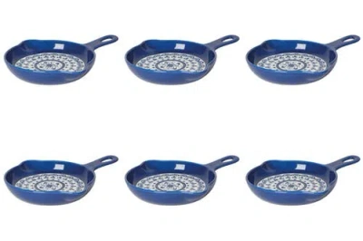 Danica Brands Porto Canape Dish In Blue