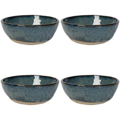 Danica Brands Set Of 4 Riviera Dessert Bowl In Blue