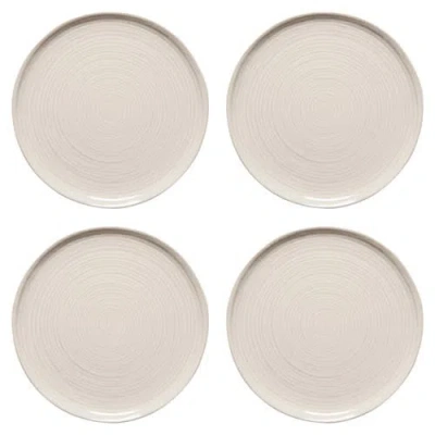 Danica Brands Set Of 4 Side Plate 9" In White