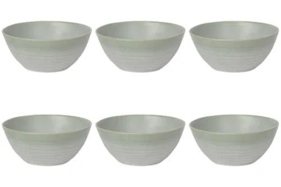 Danica Brands Set Of 6 Aquarius Sage Bowl
