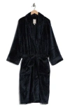 Daniel Buchler Herringbone Robe In Black