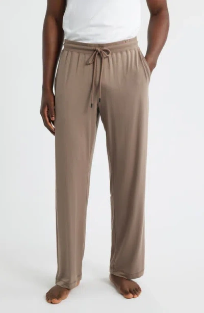Daniel Buchler Lounge Pajama Pants In Brown