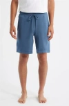 Daniel Buchler Modal Blend Pajama Shorts In Blue