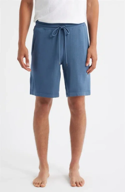 Daniel Buchler Modal Blend Pajama Shorts In Blue