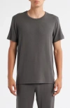 Daniel Buchler Modal Blend Pajama T-shirt In Gray