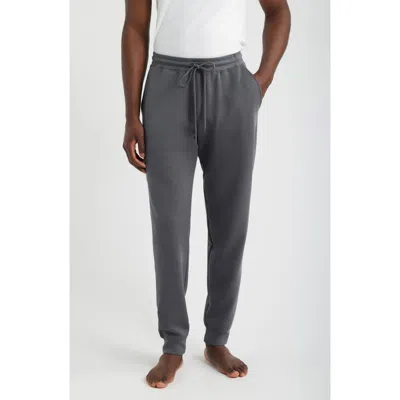 Daniel Buchler Performance Knit Joggers In Gray