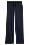 Daniel Buchler Peruvian Pima Cotton Lounge Pants In Midnight