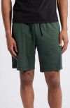 Daniel Buchler Peruvian Pima Cotton Lounge Shorts In Deep Forest