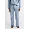 Daniel Buchler Pinstripe Pajama Pants In Blue