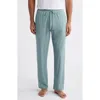 Daniel Buchler Ribbed Rayon Blend Drawstring Pajama Pants