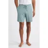 Daniel Buchler Ribbed Rayon Blend Drawstring Pajama Shorts