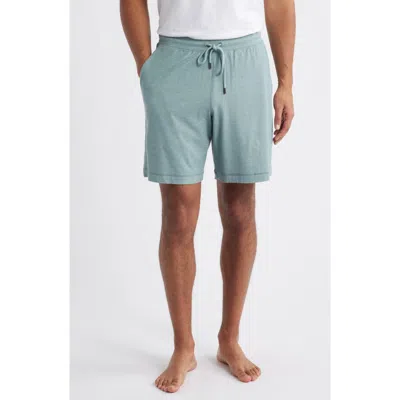 Daniel Buchler Ribbed Rayon Blend Drawstring Pajama Shorts