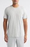 Daniel Buchler Stretch Cotton & Modal Pajama T-shirt In Gray