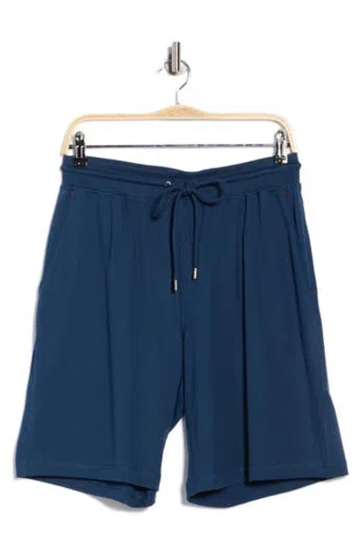 Daniel Buchler Super Fine Shorts In Blue