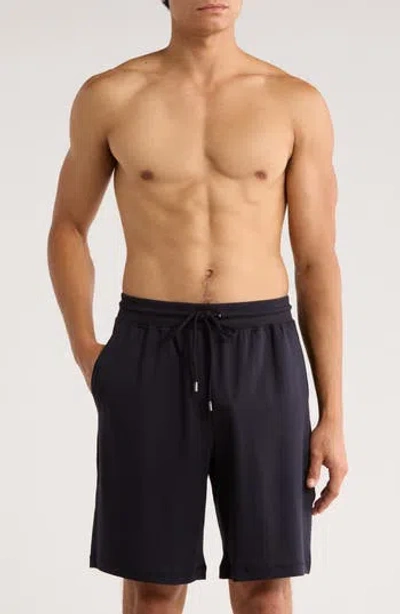 Daniel Buchler Super Fine Shorts In Blue