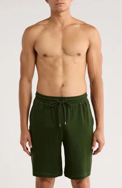 Daniel Buchler Super Fine Shorts In Green