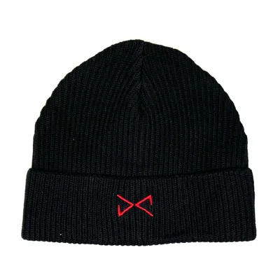 Daniel Chong Men's Black Fisherman Beanie