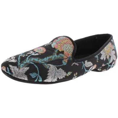 Daniel Green Meg Womens Loafer Slippers In Black