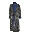 Daniel Hanson Paisley Jacquard Dressing Gown