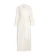 DANIEL HANSON SILK PAISLEY DRESSING GOWN