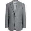 Daniel Hechter Grey Mélange Wool Sport Coat In Animal Print