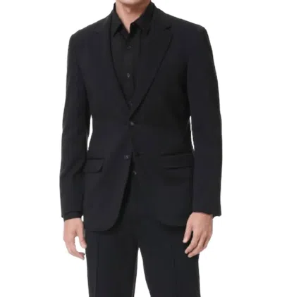 Daniel Hechter Paris X-tech Stretch Jacket In Black