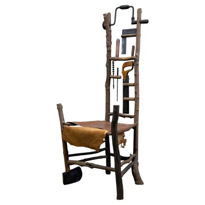 Pre-owned Daniel Mack 'chair Maker's Chair', 1989 In Brown