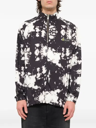Daniel Patrick Batting Tie-dye Jacket In Multi